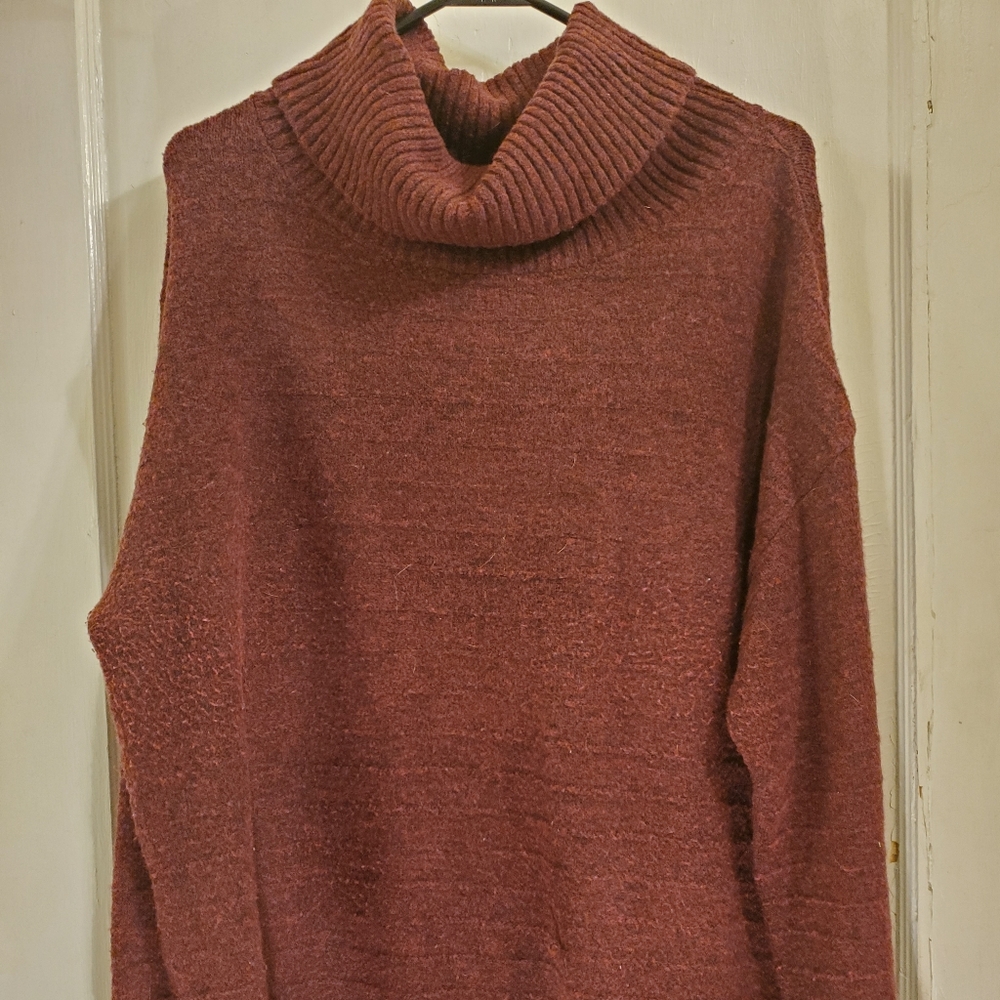 Oversized Turtleneck Sweater